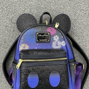 Loungefly Disney Parks 50th Fireworks Backpack